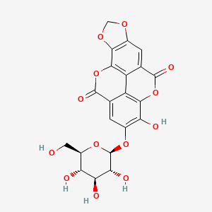molecular formula C21H16O13 B1247815 Okicamelliaside 