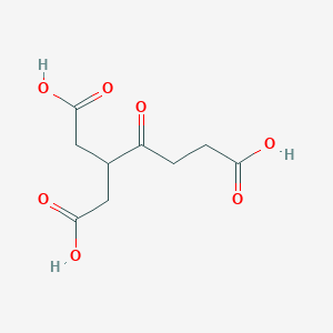 3-(Carboxymethyl)-4-oxoheptanedioic acid