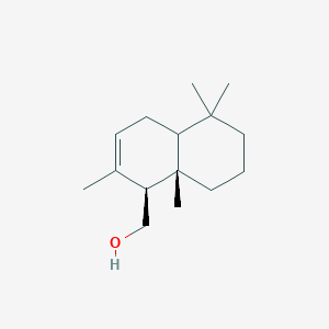 [(1S,8aS)-2,5,5,8a-tetramethyl-1,4,4a,6,7,8-hexahydronaphthalen-1-yl]methanol