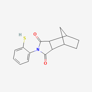 2-(2-sulfanylphenyl)hexahydro-1H-4,7-methanoisoindole-1,3(2H)-dione