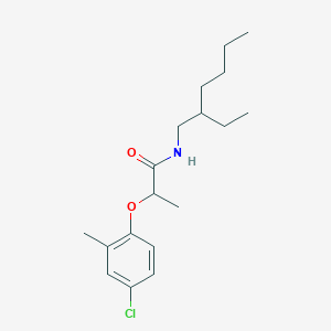 2-(4-chloro-2-methylphenoxy)-N-(2-ethylhexyl)propanamide