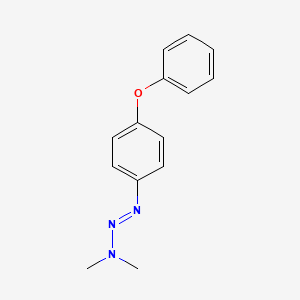 (1E)-3,3-dimethyl-1-(4-phenoxyphenyl)triaz-1-ene