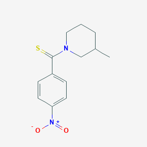 (3-Methylpiperidin-1-yl)(4-nitrophenyl)methanethione