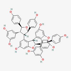 molecular formula C56H44O13 B1247877 卡拉松醇 B CAS No. 777857-86-0