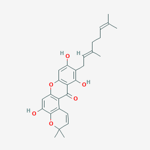 molecular formula C28H30O6 B1247879 Allanxanthone B 