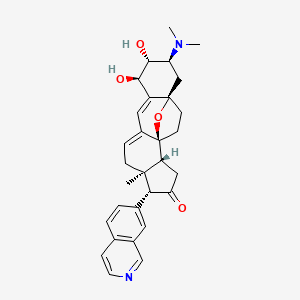 molecular formula C30H34N2O4 B1247885 cortistatin C CAS No. 882976-97-8