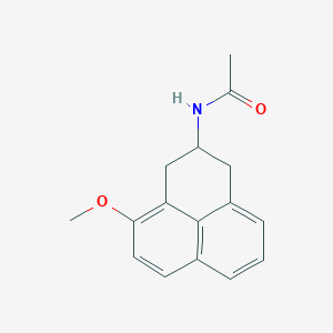 N-(4-methoxy-2,3-dihydro-1H-phenalen-2-yl)acetamide