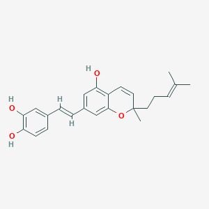 molecular formula C24H26O4 B1247900 Pawhuskin B 
