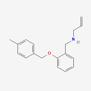 N-{2-[(4-methylbenzyl)oxy]benzyl}prop-2-en-1-amine