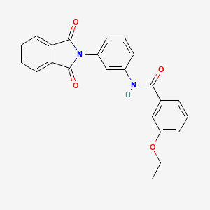 N-[3-(1,3-dioxoisoindol-2-yl)phenyl]-3-ethoxybenzamide