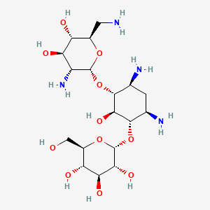 molecular formula C18H36N4O11 B1247911 Nebramycin III CAS No. 31077-70-0