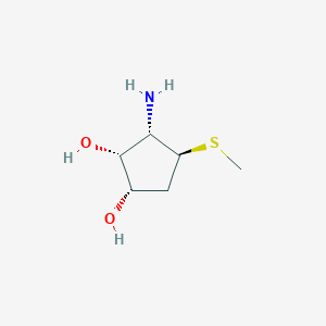 molecular formula C6H13NO2S B1247920 1-Deoxymannostatin A 