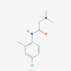 N-(4-chloro-2-methylphenyl)-2-(dimethylamino)acetamide