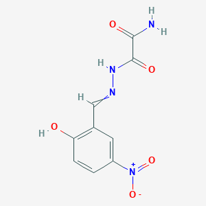 N'-[(2-hydroxy-5-nitrophenyl)methylideneamino]oxamide