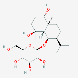 molecular formula C21H38O8 B1247939 Pumilaside A 