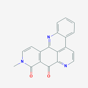 molecular formula C19H11N3O2 B1247945 Neoamphimedine 