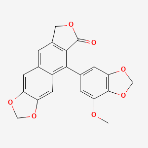 molecular formula C21H14O7 B1247956 Koelreuterin 1 