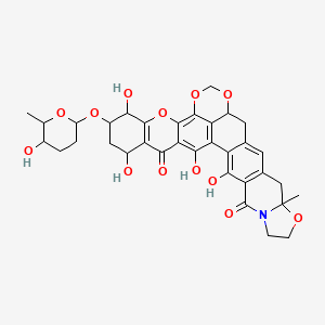 molecular formula C34H35NO13 B1247957 Kigamicin A 