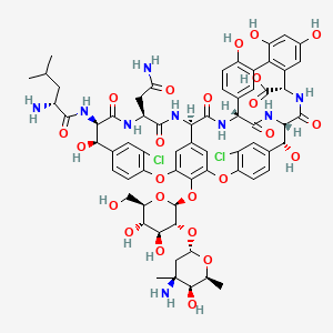 molecular formula C65H73Cl2N9O24 B1247964 Norvancomycin 