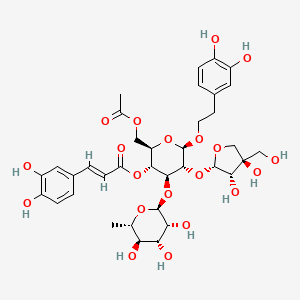 molecular formula C36H46O20 B1247970 Luteoside A 