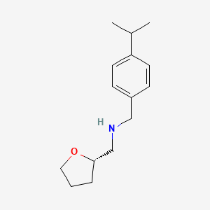 [(4-isopropylphenyl)methyl][(2S)-oxolan-2-ylmethyl]amine