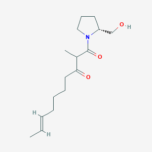 molecular formula C16H27NO3 B1247994 scalusamide A 