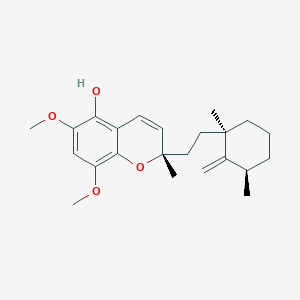 molecular formula C23H32O4 B1248014 Metachromin B 