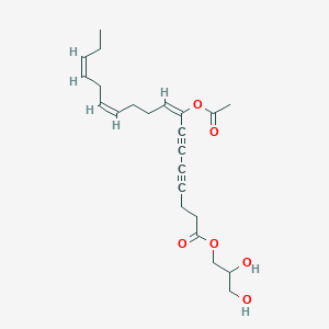 molecular formula C23H30O6 B1248040 Peyssonenyne B 