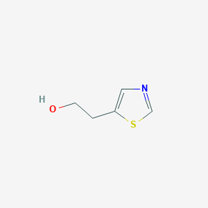molecular formula C5H7NOS B1248041 5-(2-Hydroxyethyl)-1,3-thiazole CAS No. 5664-55-1