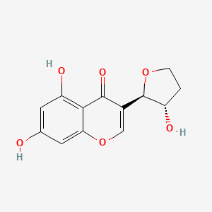 molecular formula C13H12O6 B1248043 Nigrolineaisoflavone A 