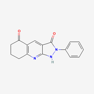 2-phenyl-7,8-dihydro-1H-pyrazolo[3,4-b]quinoline-3,5(2H,6H)-dione