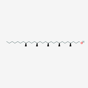 molecular formula C32H66O B1248048 C32-mycoketide 