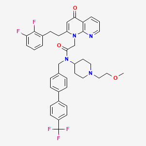 molecular formula C40H39F5N4O3 B1248051 Goxalapladib CAS No. 412950-27-7