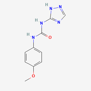 1-(4-methoxyphenyl)-3-(4H-1,2,4-triazol-3-yl)urea