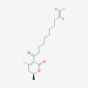 molecular formula C19H30O3 B1248065 Dictyopyrone A 