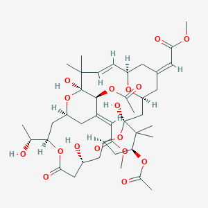 molecular formula C41H60O17 B1248066 Bryostatin 7 