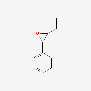 molecular formula C10H12O B1248073 2-Phenyl-3-ethyloxirane 