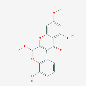 molecular formula C18H14O7 B1248082 Boeravinone G 