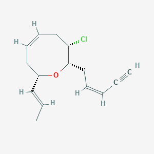 molecular formula C15H19ClO B1248097 (3Z)-laurenyne 
