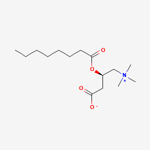 molecular formula C15H29NO4 B1248099 L-Octanoylcarnitine CAS No. 25243-95-2