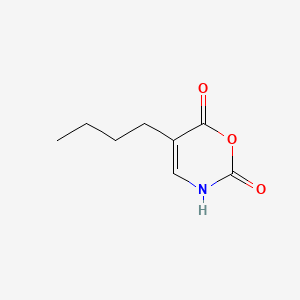 molecular formula C8H11NO3 B1248102 5-Butyl-3H-1,3-oxazine-2,6-dione CAS No. 89509-90-0
