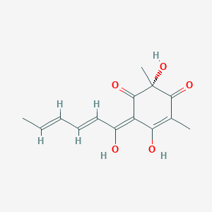 molecular formula C14H16O5 B1248106 氧丝菌素醇 