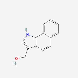 molecular formula C13H11NO B12481095 1H-benzo[g]indol-3-ylmethanol 