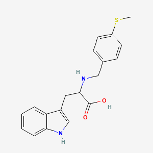 N-[4-(methylsulfanyl)benzyl]tryptophan