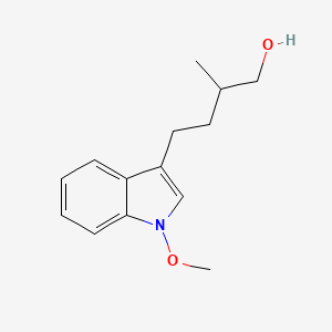 (betaR)-1-Methoxy-beta-methyl-1H-indole-3-butanol; (+)-2-Methyl-4-(1-methoxyindol-3-yl)-1-butanol