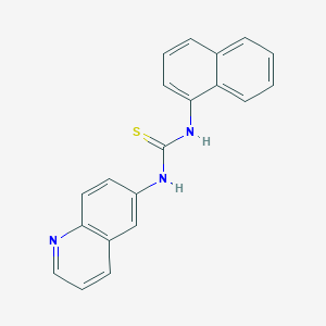 1-Naphthalen-1-yl-3-quinolin-6-ylthiourea