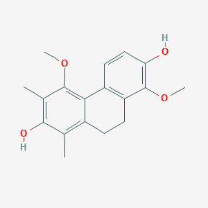 molecular formula C18H20O4 B1248128 stemanthrene C 