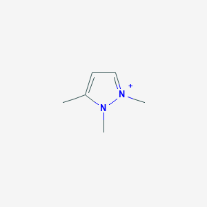 1,2,3-Trimethylpyrazol-1-ium