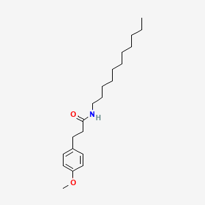 3-(4-methoxyphenyl)-N-undecylpropanamide