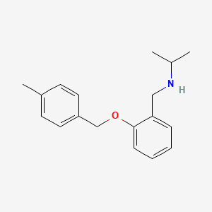 N-{2-[(4-methylbenzyl)oxy]benzyl}propan-2-amine